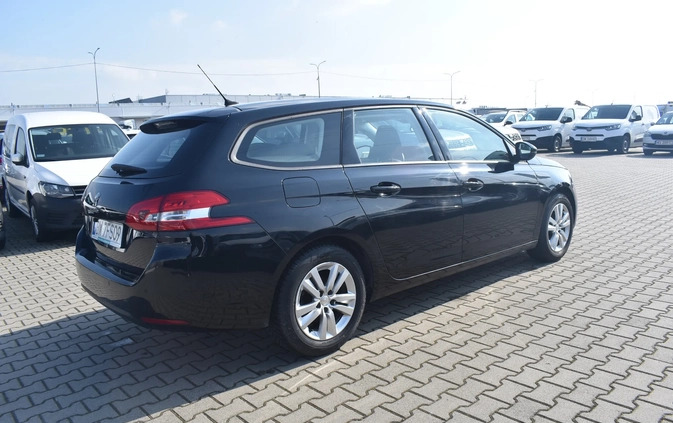 Peugeot 308 cena 47400 przebieg: 161838, rok produkcji 2019 z Pełczyce małe 529